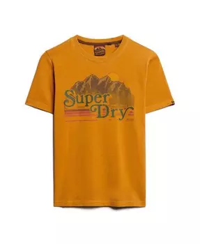 Рубашка Superdry, желтый