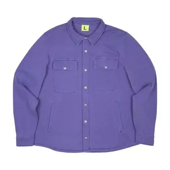 Рубашка Supervsn Peace Overshirt, фиолетовый