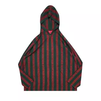 Рубашка Supreme Baja Hooded Shirt, зеленый