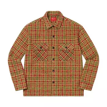 Рубашка Supreme Heavy Flannel Shirt Gold, золотой