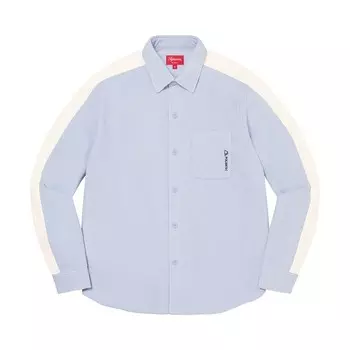 Рубашка Supreme Polartec Shirt Light Blue, синий