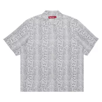 Рубашка Supreme Snake Short-Sleeve 'White', белый