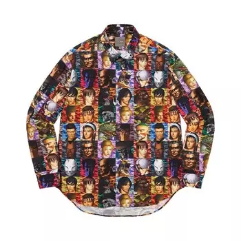 Рубашка Supreme x Yohji Yamamoto x TEKKEN Shirt Multicolor, разноцветный