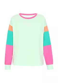 Рубашка swirly, зеленый