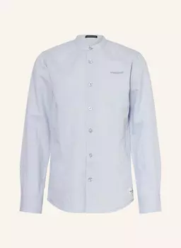 Рубашка свободная с льном Vingino, голубой