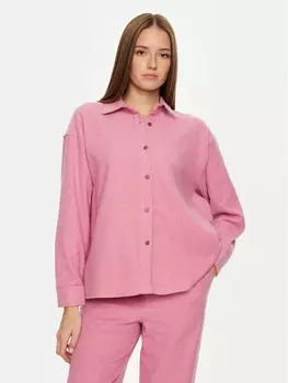 Рубашка свободного кроя American Vintage, розовый