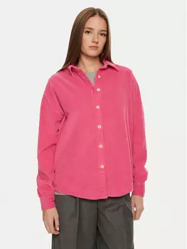 Рубашка свободного кроя American Vintage, розовый