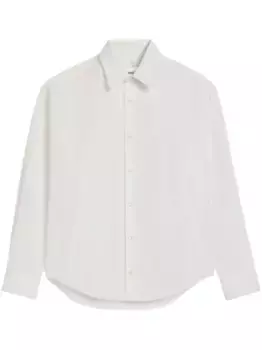 Рубашка свободного кроя AMI Paris, белый