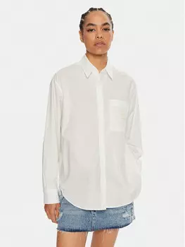 Рубашка свободного кроя Calvin Klein Jeans, белый