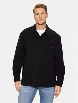 Рубашка свободного кроя Calvin Klein Jeans, черный