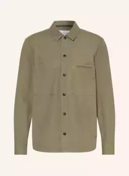 Рубашка свободного кроя Calvin Klein Jeans, зеленый