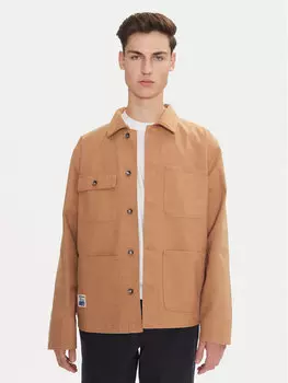 Рубашка свободного кроя Champion, бежевый