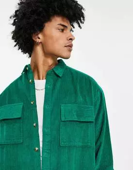 Рубашка свободного кроя из крупного шнура ASOS DESIGN