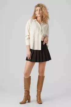 Рубашка свободного кроя из приятного на ощупь материала Tencel Vero Moda, белый