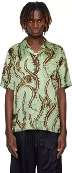 Рубашка свободного кроя из вискозы Dries Van Noten