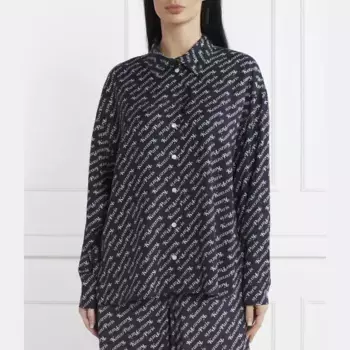 Рубашка свободного кроя Kenzo, синий