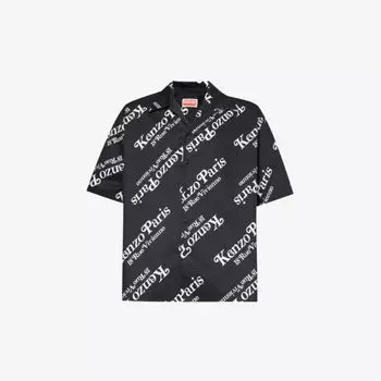 Рубашка свободного кроя KENZO x VERDY из хлопка с графическим принтом Kenzo, черный