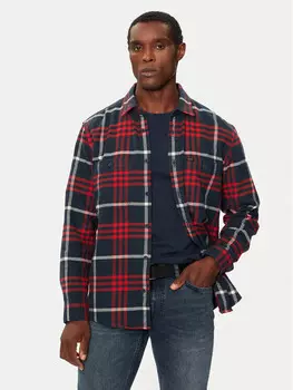 Рубашка свободного кроя Lee, синий