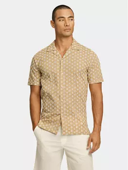 Рубашка свободного кроя Lindbergh, бежевый