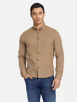 Рубашка свободного кроя Lindbergh, бежевый