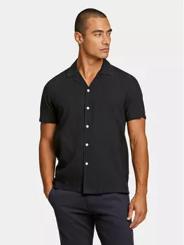 Рубашка свободного кроя Lindbergh, черный