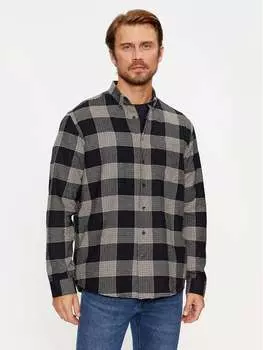 Рубашка свободного кроя Lindbergh, черный