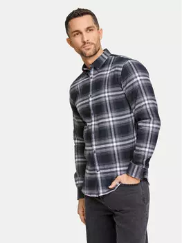 Рубашка свободного кроя Lindbergh, серый