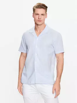 Рубашка свободного кроя Lindbergh, синий