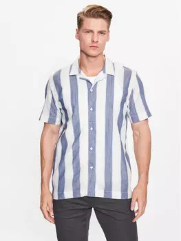 Рубашка свободного кроя Lindbergh, синий