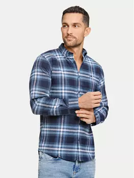 Рубашка свободного кроя Lindbergh, синий