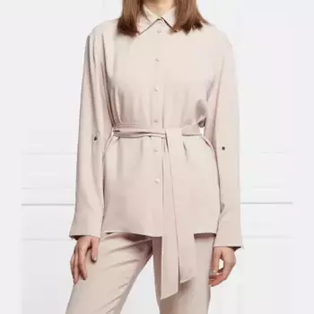 Рубашка свободного кроя Marc Cain, бежевый