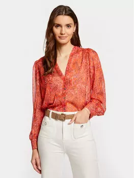 Рубашка свободного кроя Morgan, оранжевый