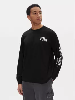 Рубашка свободного кроя с длинными рукавами Laon FAM0904 Fila, черный