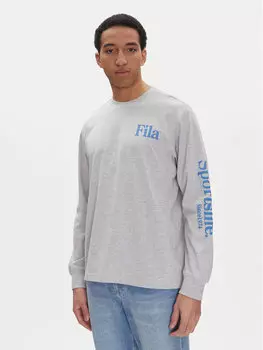 Рубашка свободного кроя с длинными рукавами Laon FAM0904 Fila, серый