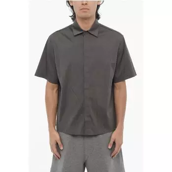 Рубашка свободного кроя с короткими рукавами Neil Barrett, Gray