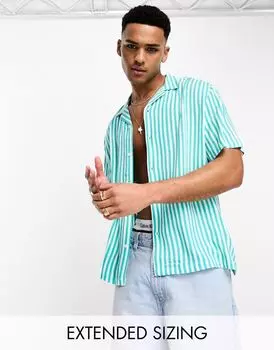 Рубашка свободного кроя с лацканами ASOS