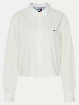Рубашка свободного кроя Tommy Jeans, белый
