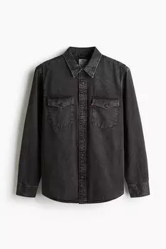 Рубашка свободного кроя в стиле вестерн Levi'S, черный