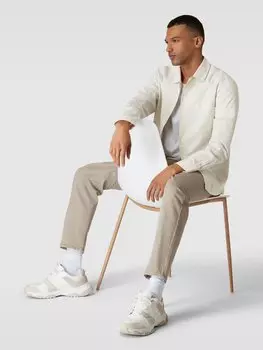 Рубашка свободного покроя с нагрудным карманом, модель «AKKURT» ANERKJENDT, белый