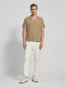 Рубашка свободного покроя с рукавом 1/2, модель «corbo» Mango, хаки