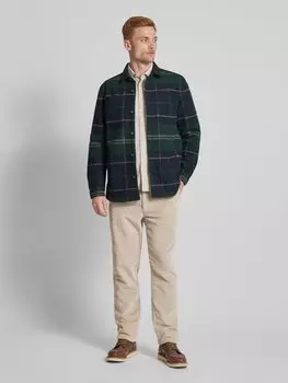 Рубашка свободного покроя Tailored Fit с нагрудными карманами, модель «chapter» Barbour, зеленый