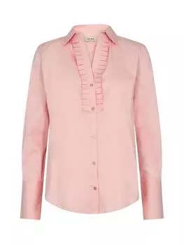 Рубашка sybel с рюшами на шее MOS MOSH, розовый