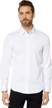 Рубашка Sylvain ND Structure Knit Theory, белый