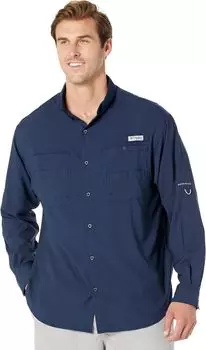 Рубашка Tamiami II L/S Columbia, цвет Collegiate Navy