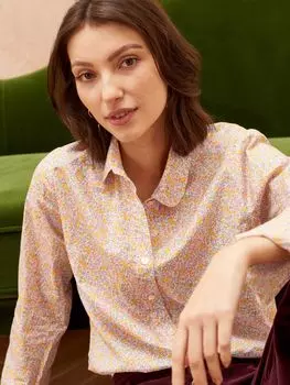 Рубашка Tana из органического хлопка с принтом Brora Liberty, Candy Berry