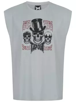 Рубашка Tapout SKULL TANK, серый