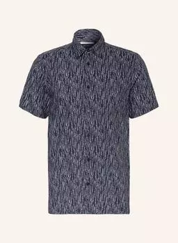 Рубашка TED BAKER Kurzarm-RIETI Regular Fit, темно-синий