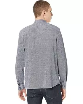 Рубашка Ted Baker Mitre Jersey Shirt, темно-синий