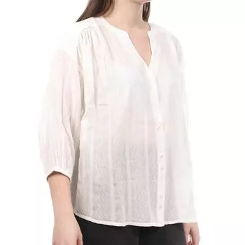 Рубашка Teddy Smith VAL 3/4, белый