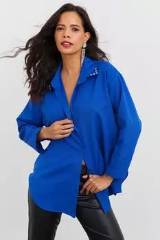 Рубашка - Темно-синяя - Классический крой Cool & Sexy, темно-синий